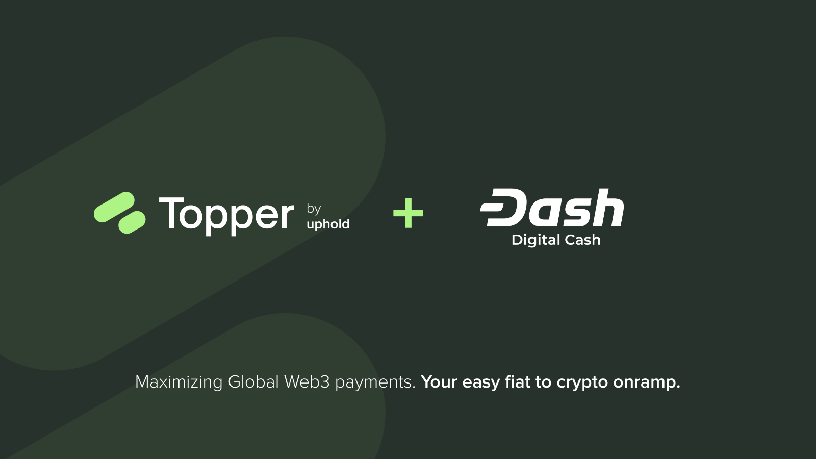 A better fiat to crypto onramp is available for Dash Topper to